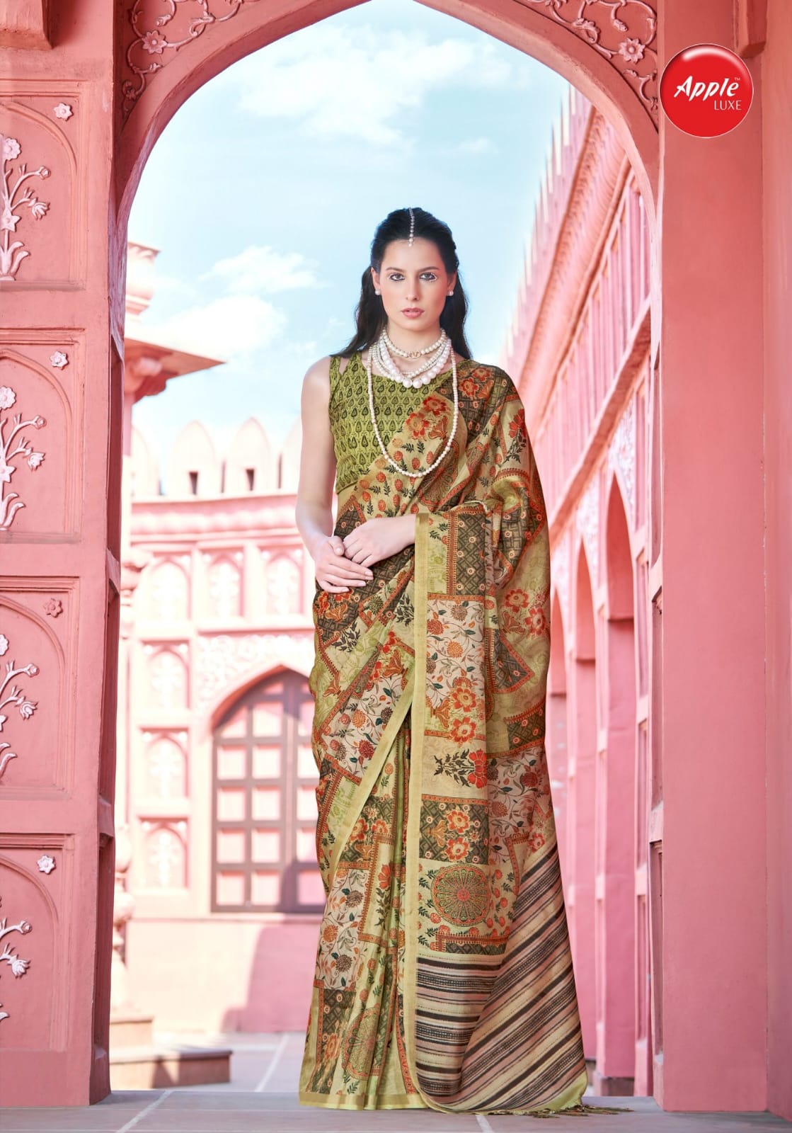 Gruham Vol 2 By Apple Pure Banarasi Zari Silk Printed Sarees Wholesale Shop In Surat